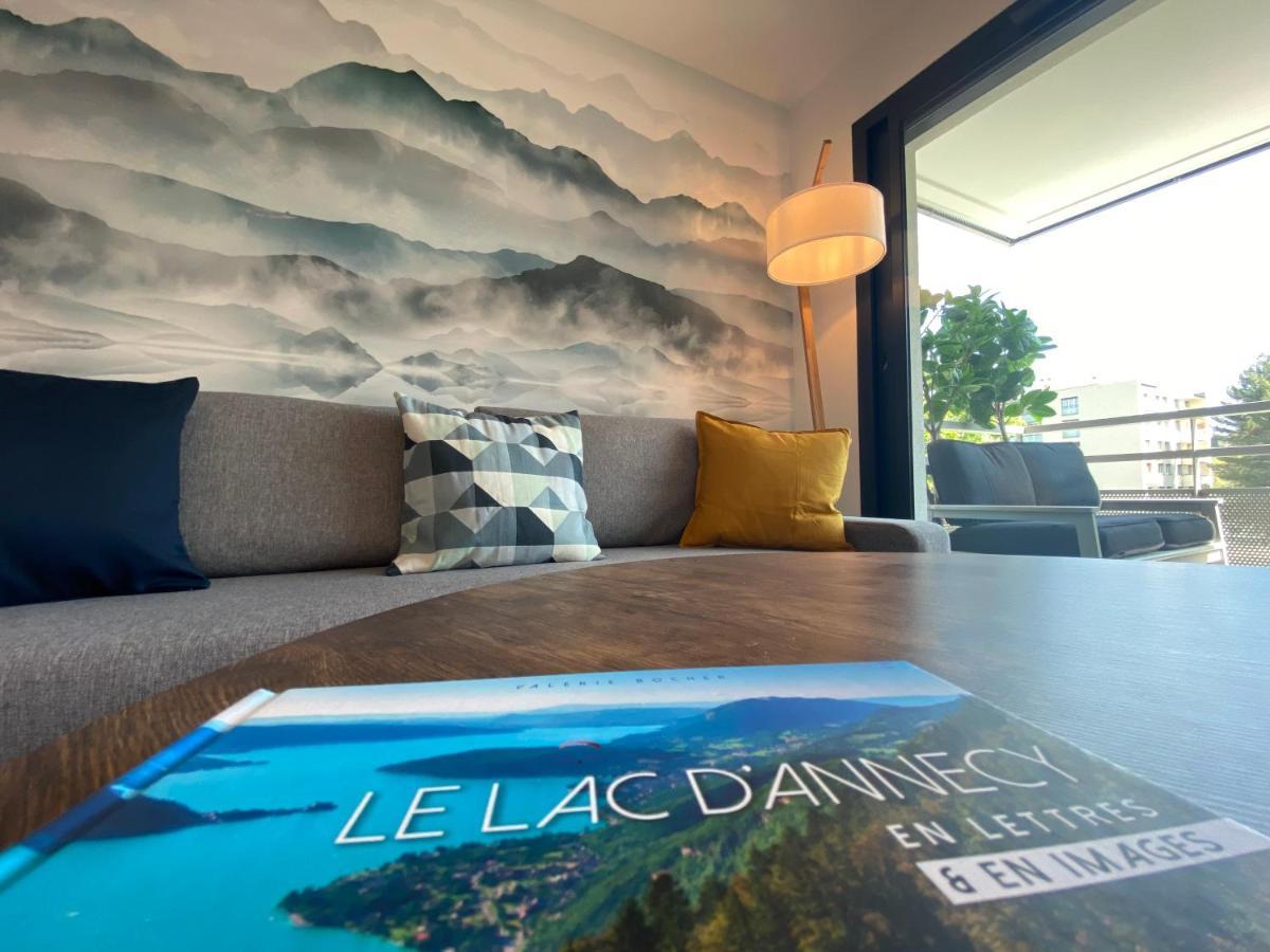 L'Orangeraie - Garage, Balcon, Velos, Proche Lac, Vue Montagne Annecy Ngoại thất bức ảnh