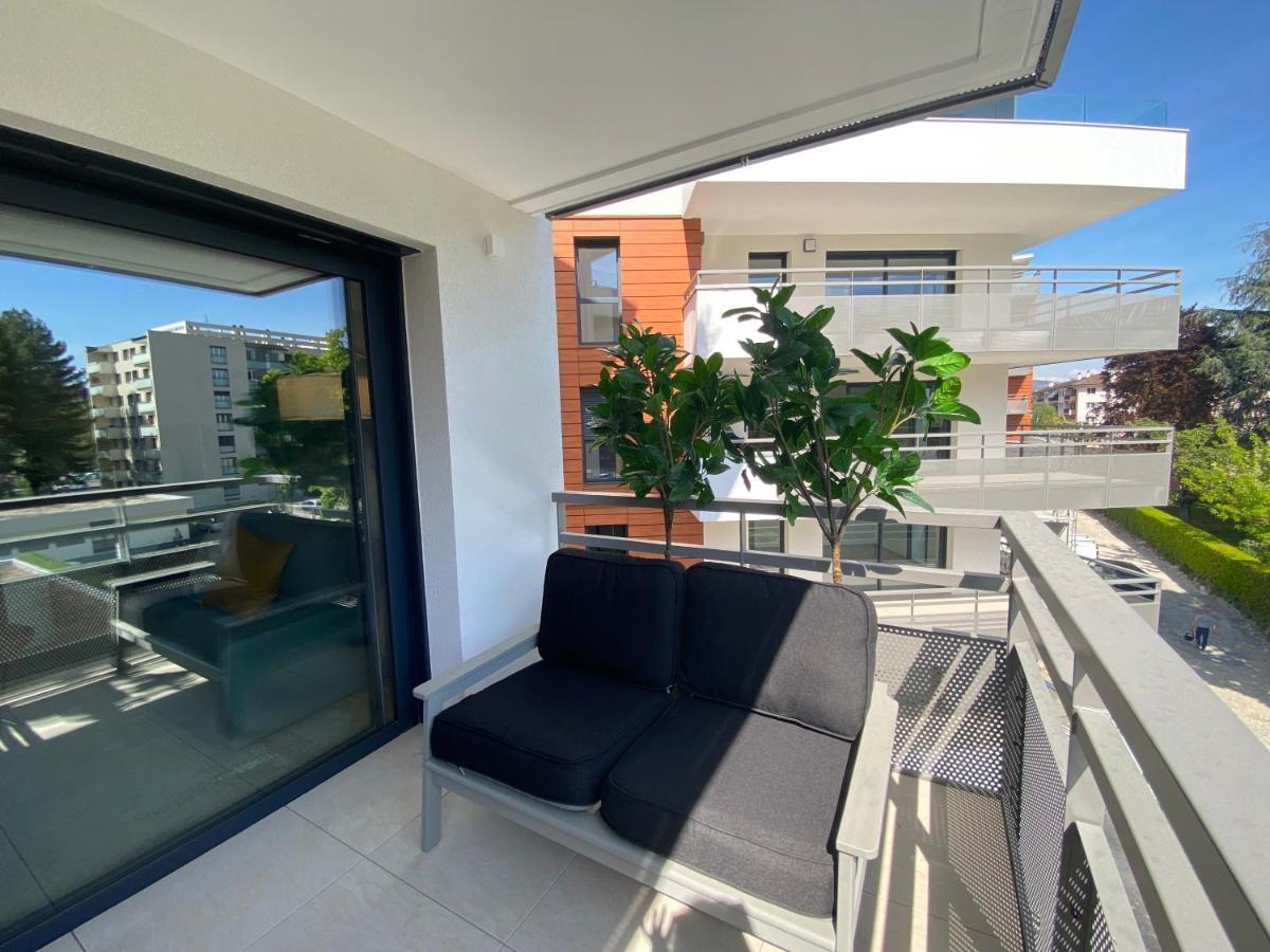 L'Orangeraie - Garage, Balcon, Velos, Proche Lac, Vue Montagne Annecy Ngoại thất bức ảnh