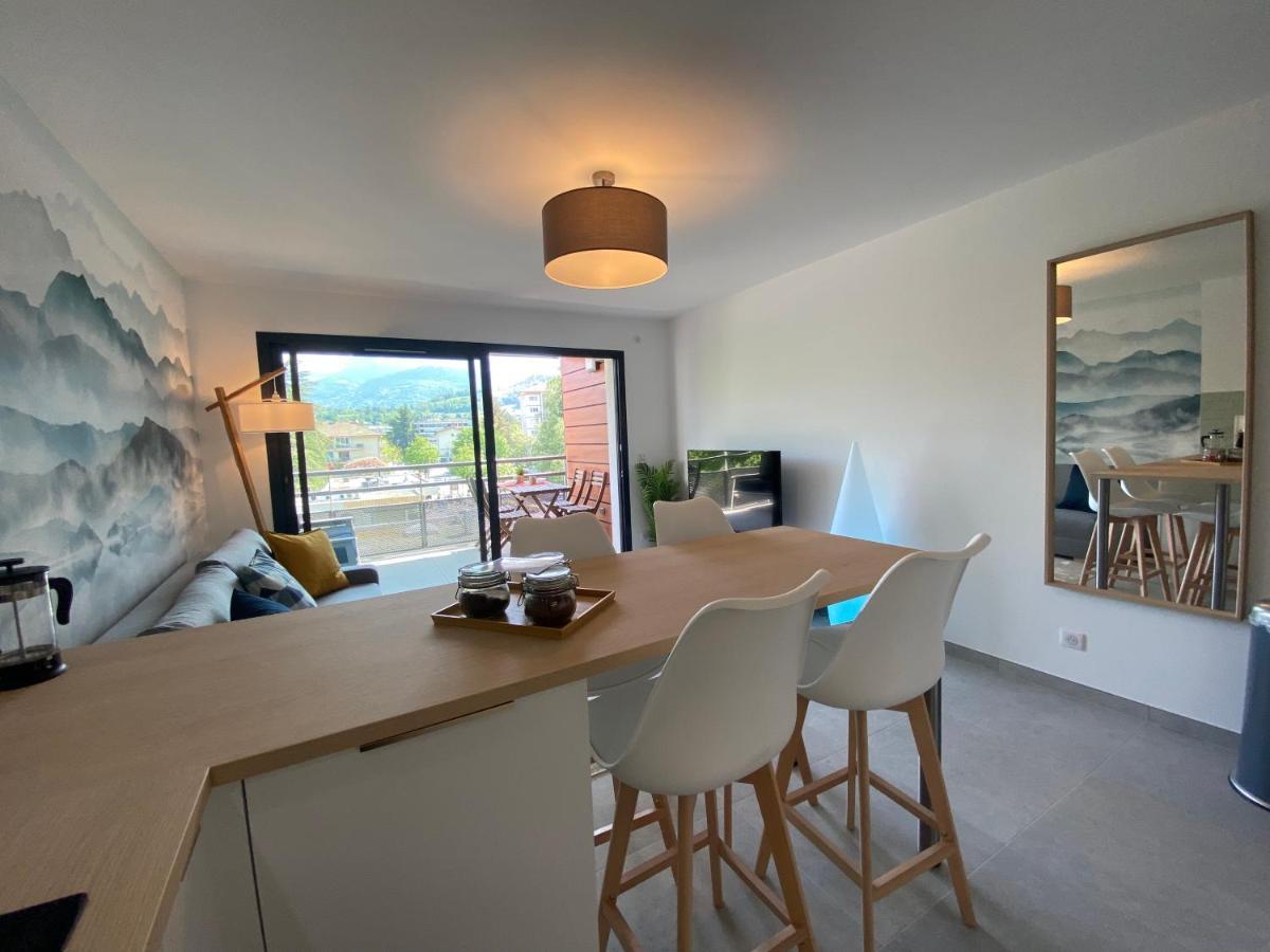 L'Orangeraie - Garage, Balcon, Velos, Proche Lac, Vue Montagne Annecy Ngoại thất bức ảnh